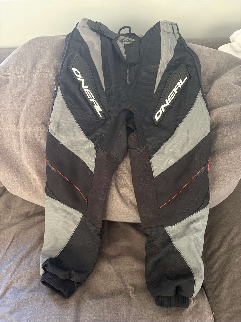 O'Neal Kids' Black & Gray Motocross Pants